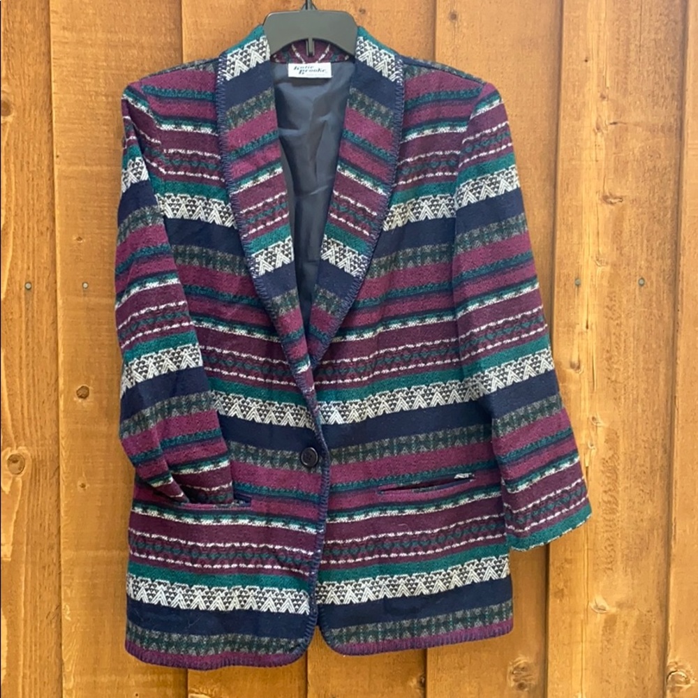 Vintage Aztec Blazer